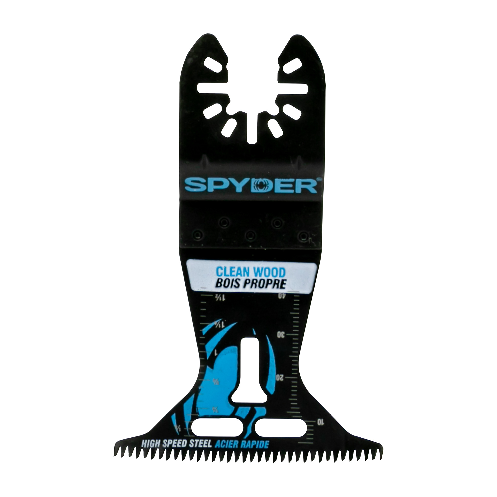 SPYDER, Oscillating Blade Clean Wood, 2.5w HSS, 1pc, Model# 70009